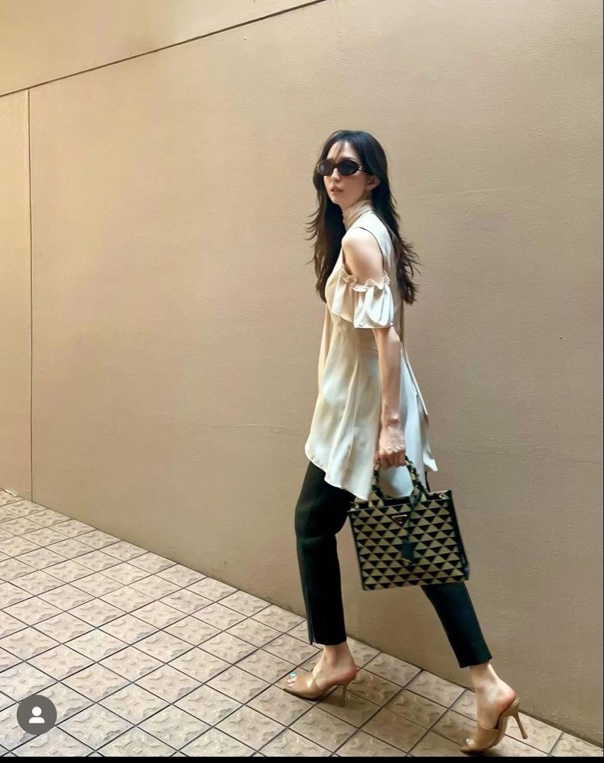 日本最級 松島花さんご着用 Rokh ブラウス ロク トップス