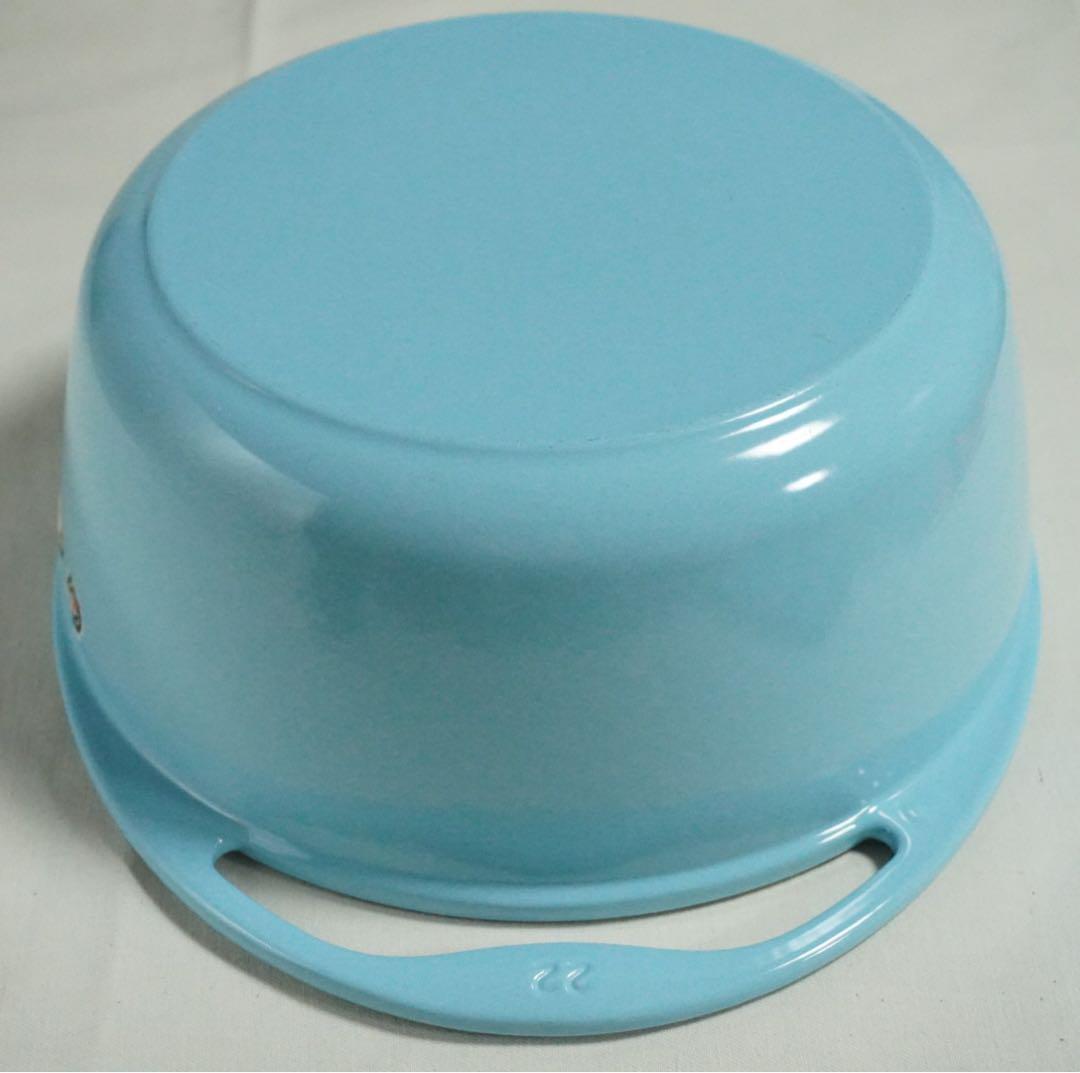 LE CREUSET ココット センセーション サテンブルー 22cm - メルカリ