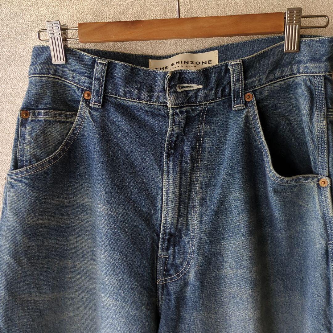 THE SHINZONE TOOL DENIM PANTS 36