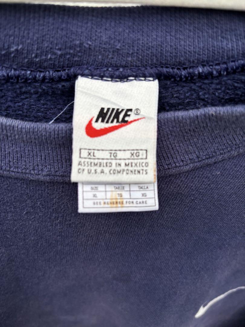 90s NIKE スウェット　銀タグ　フェード