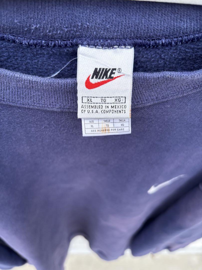 90s NIKE スウェット　銀タグ　フェード