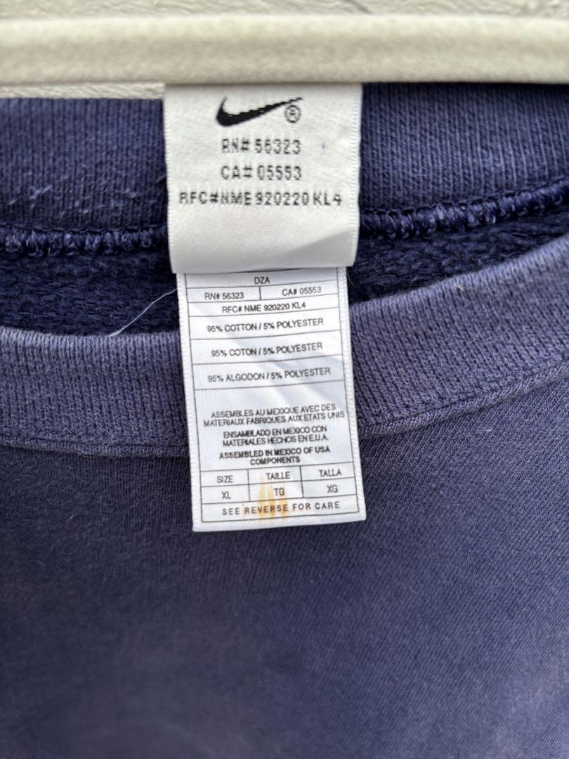 90s NIKE スウェット　銀タグ　フェード