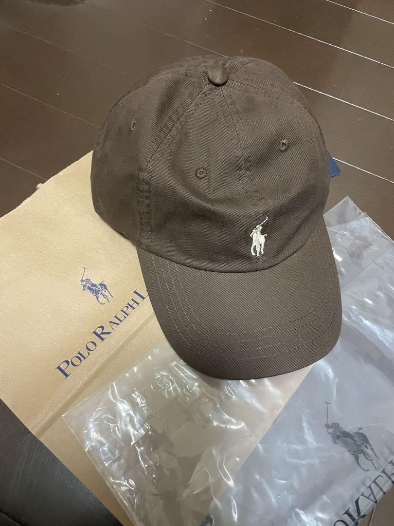 POLO 新品タグ付き キャップ ブラウン