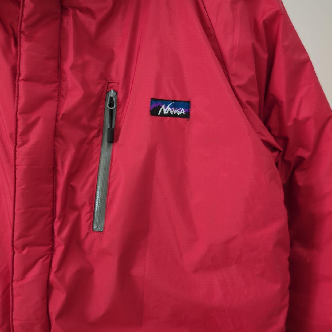 [美品]　NANGA ダウンジャケット　RED