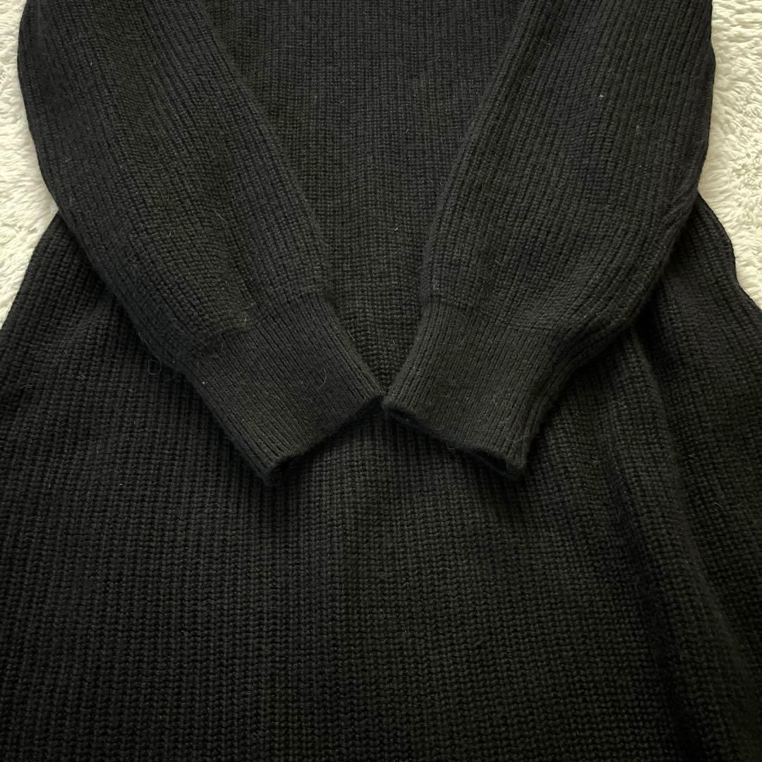 ダイアグラム】プラネット刺繍ワンピース ロングニットワンピース アンゴラ混 星 - メルカリ