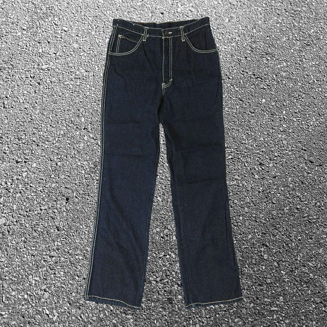 70s 80s ビンテージ denim 濃紺