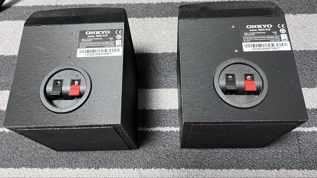 ONKYO Dolby Atmos イネーブルドスピーカー SKH-410(B) Amazon.com: ONKYO SKH-410 Dolby Atmos Enabled Black Speakers