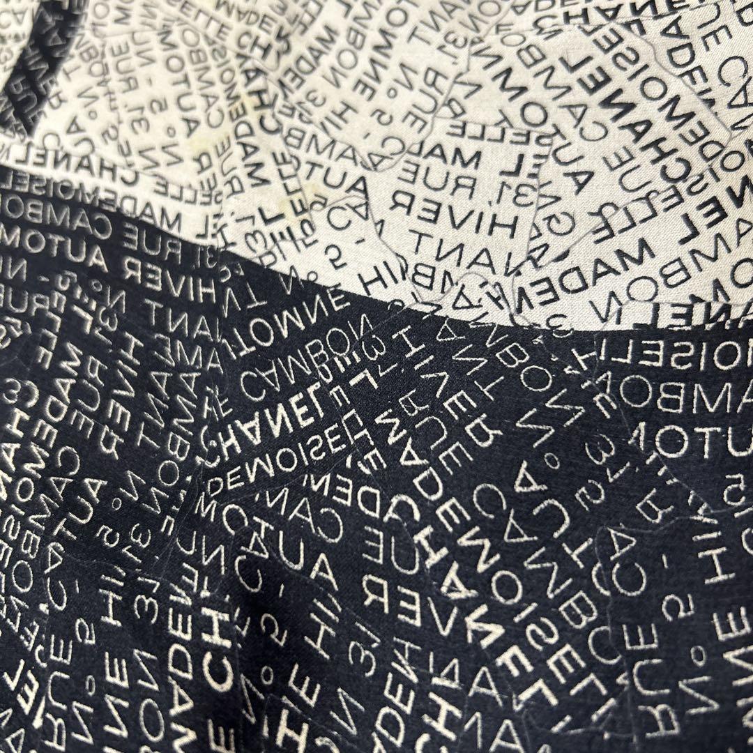 CHANEL シャネル スカーフ バンダナ 大判 しるく