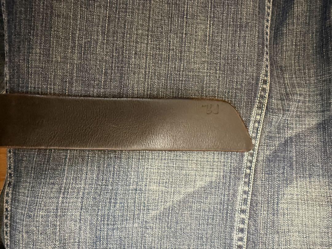 【レア】RRL メッシュ リングベルト 34インチ　ビンテージ