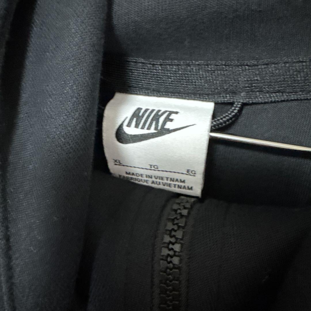 NIKEテックフリース黒上下セットアップ