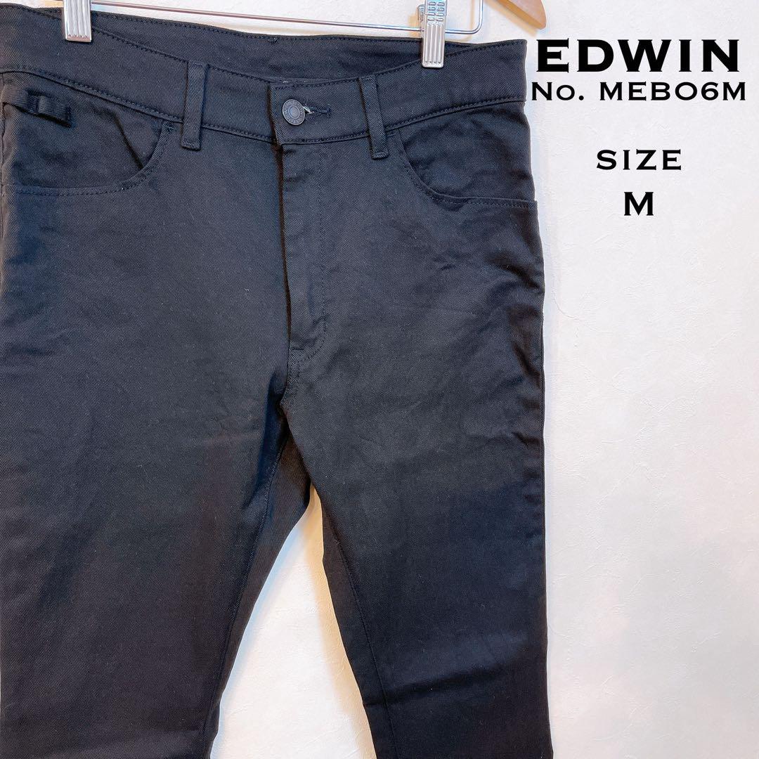 美品◇EDWIN エドウィン NO. MEBO6M M メンズ ブラック