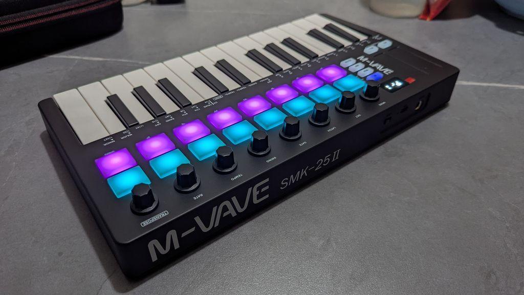 M-WAVE SMK-25 II MIDIキーボード