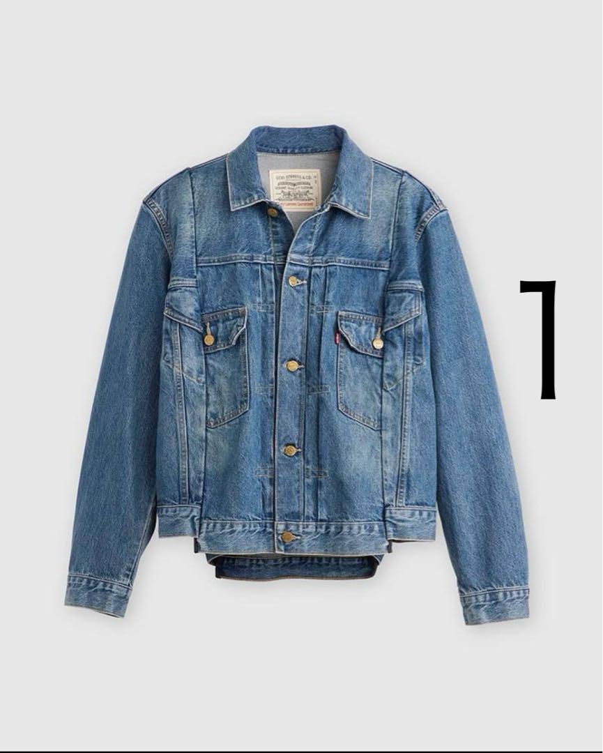 1 sacai x LEVI'S Men's Denim Jacket デニム