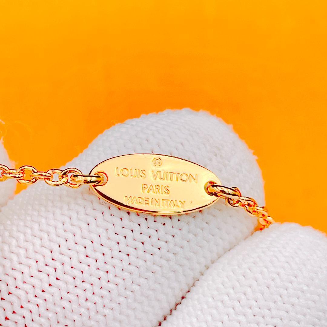 ◇ルイヴィトン◇エセンシャルV M61083 ネックレス ゴールド LE0250