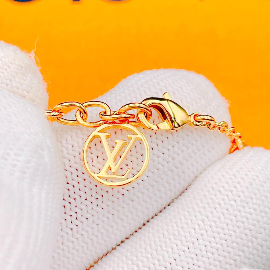 ◇ルイヴィトン◇エセンシャルV M61083 ネックレス ゴールド LE0250