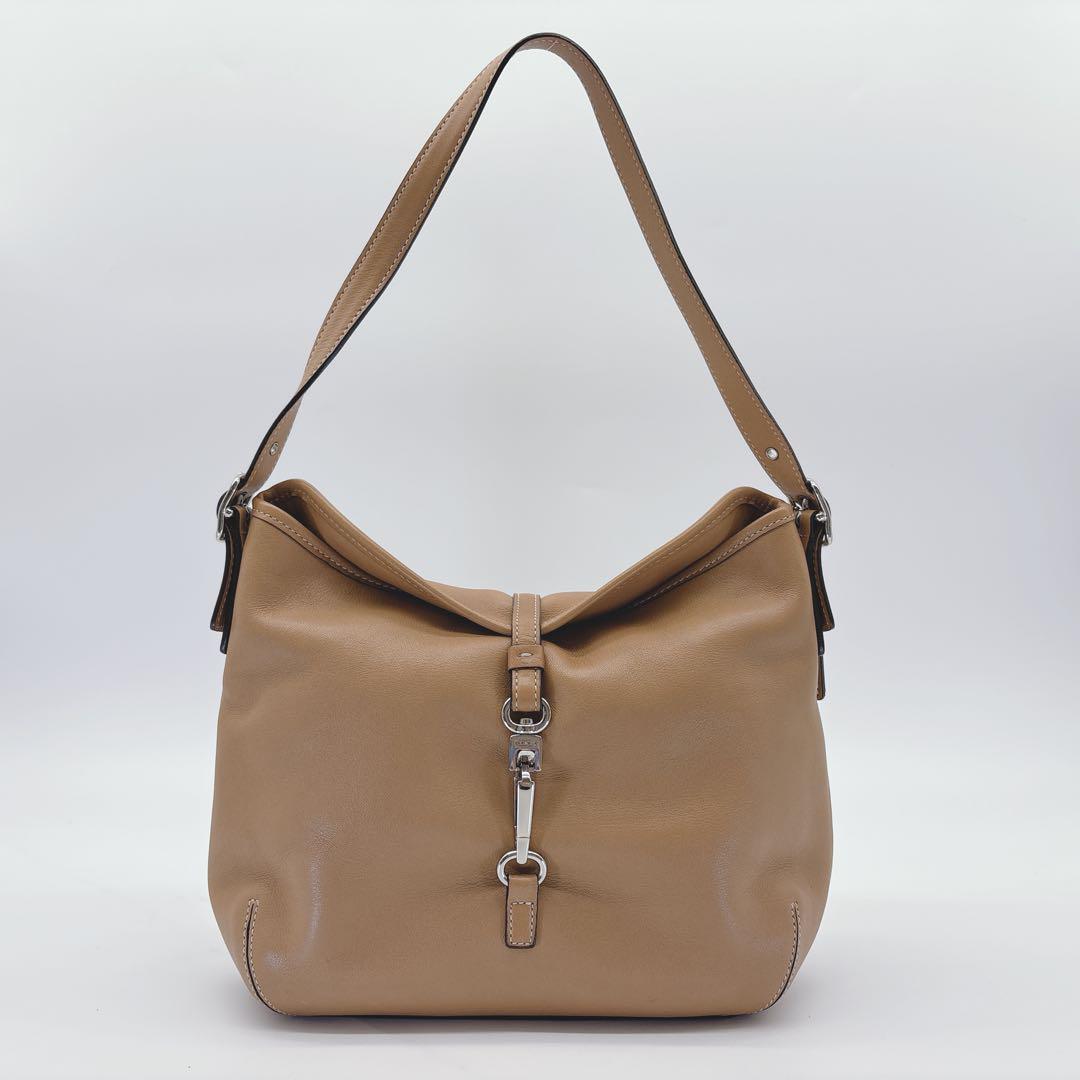 美品 コーチ COACH ワンショルダー バッグ オールレザー