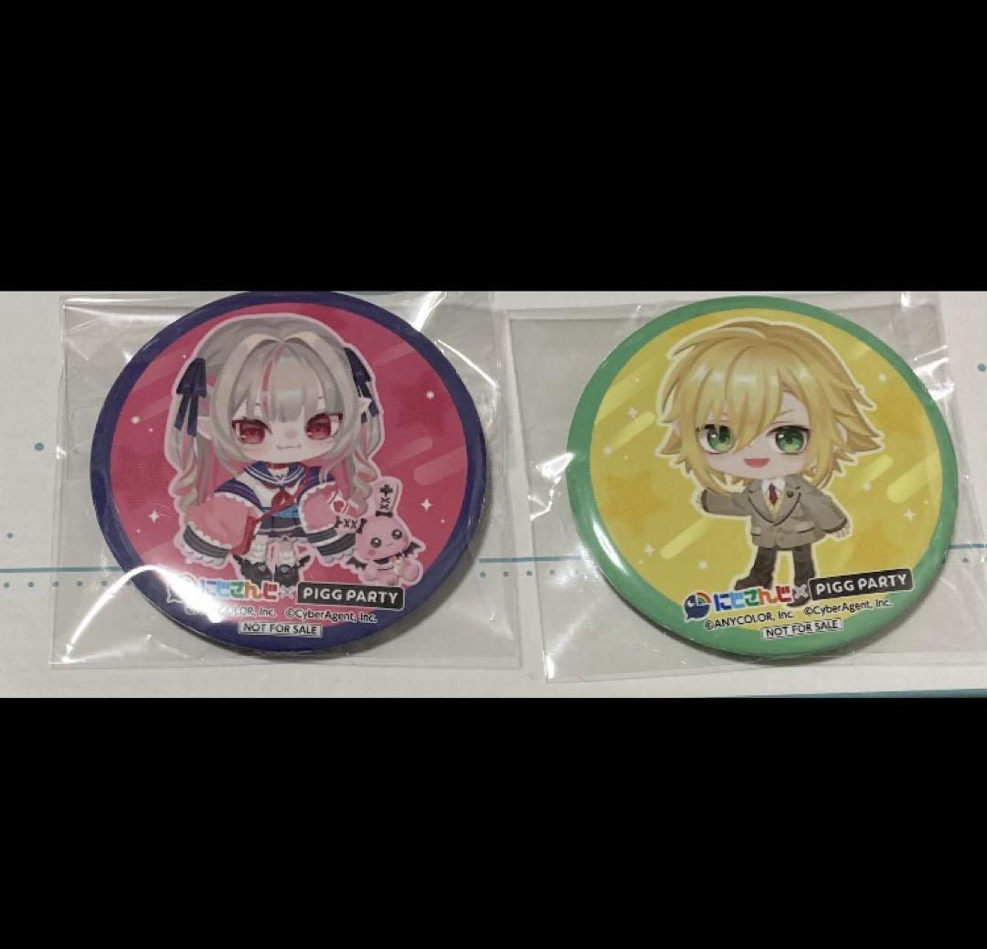 ピグパ　缶バッジセット