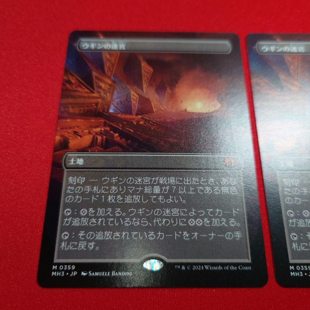 ウギンの迷宮　ボーダーレス　2枚セット　日