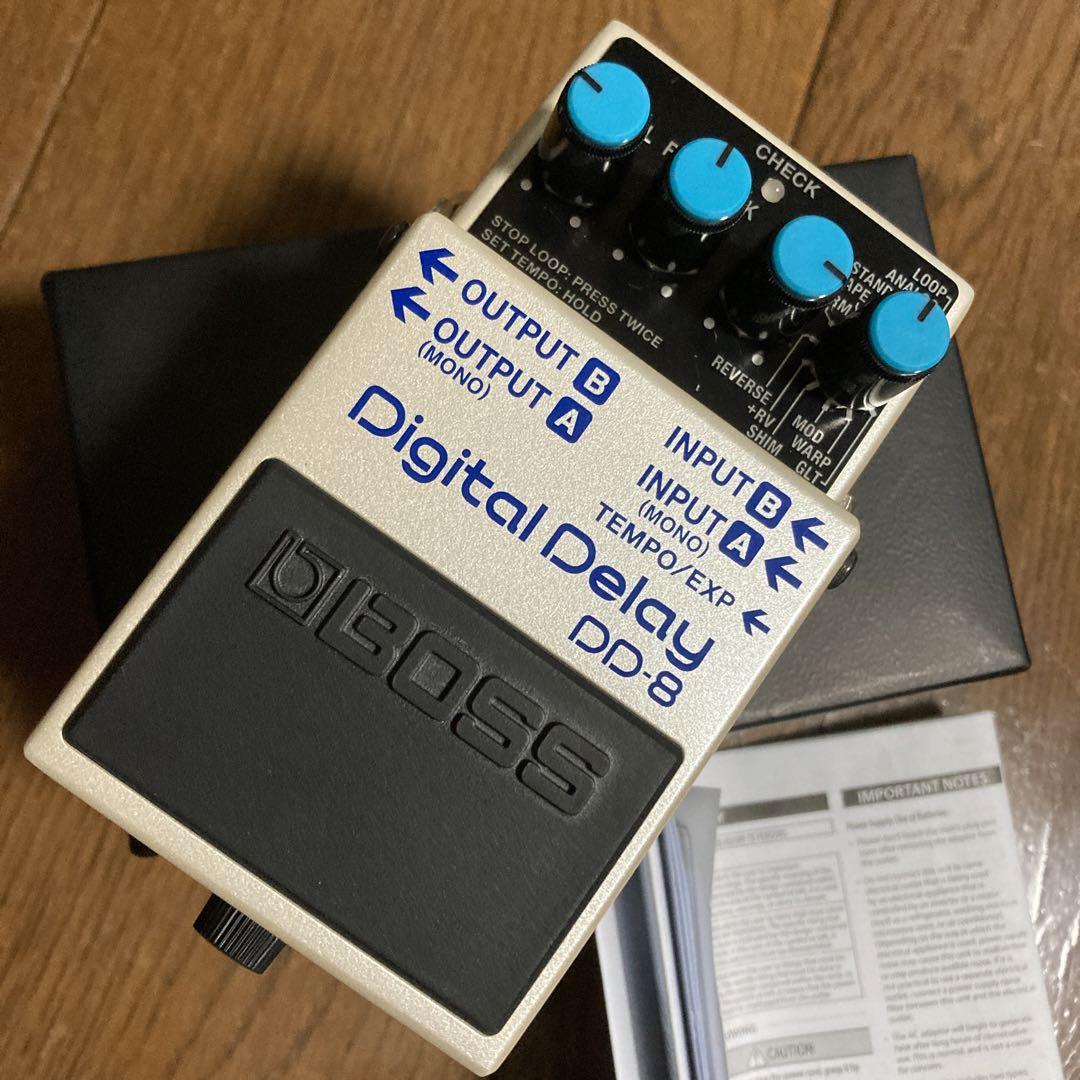 美品　BOSS デジタルディレイ DD-8 ボス