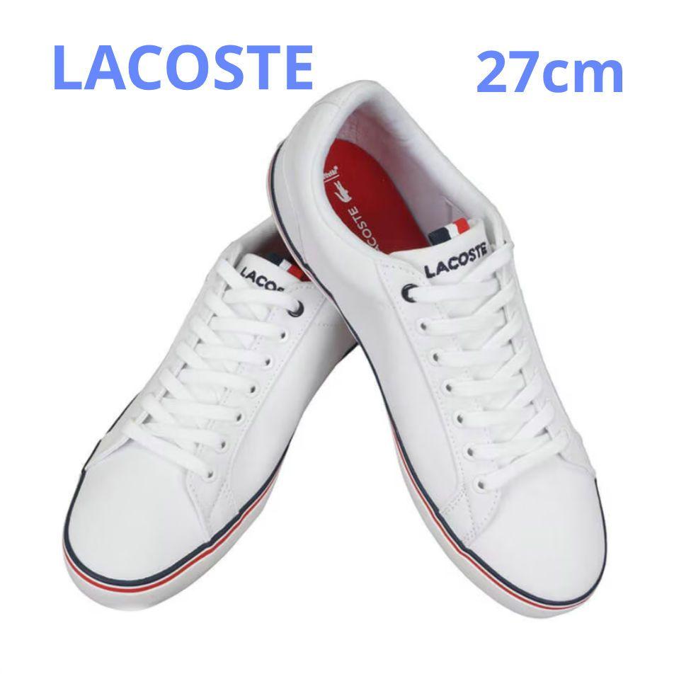 LACOSTE　ラコステ スニーカー　ゴルフシューズ　27cm　ホワイト