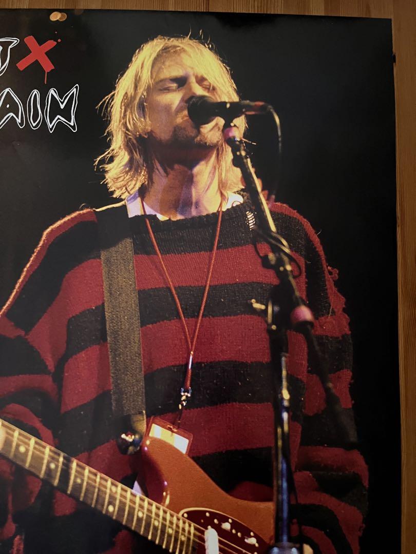 Kurt Cobain カートコバーン 大判ポスター 91×61㎝ C2005年