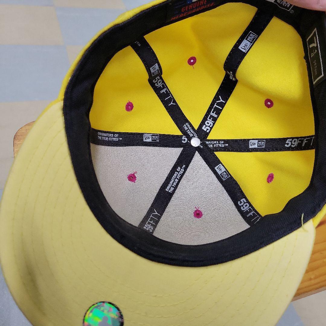 イエロー 59FIFTY キャップ