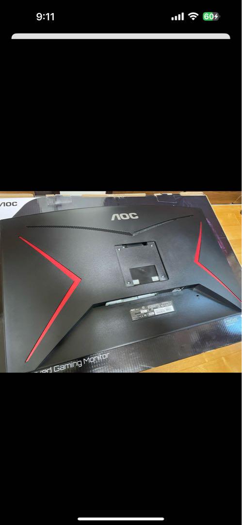 AOC 240Hz ゲーミングモニター　31.5インチ　C32G2ZE/11