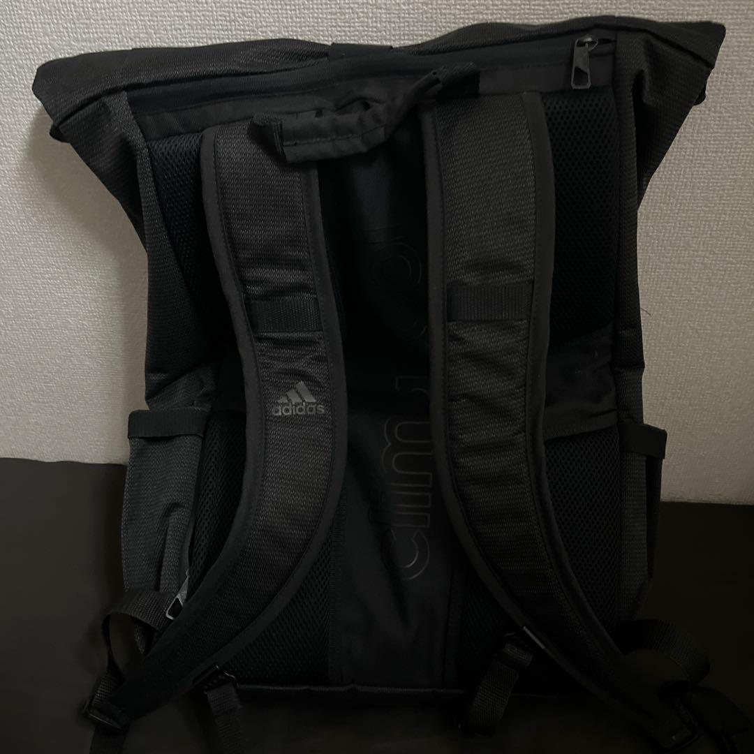 adidas ジェームス・ハーデン ロールトップ バックパック ブラック