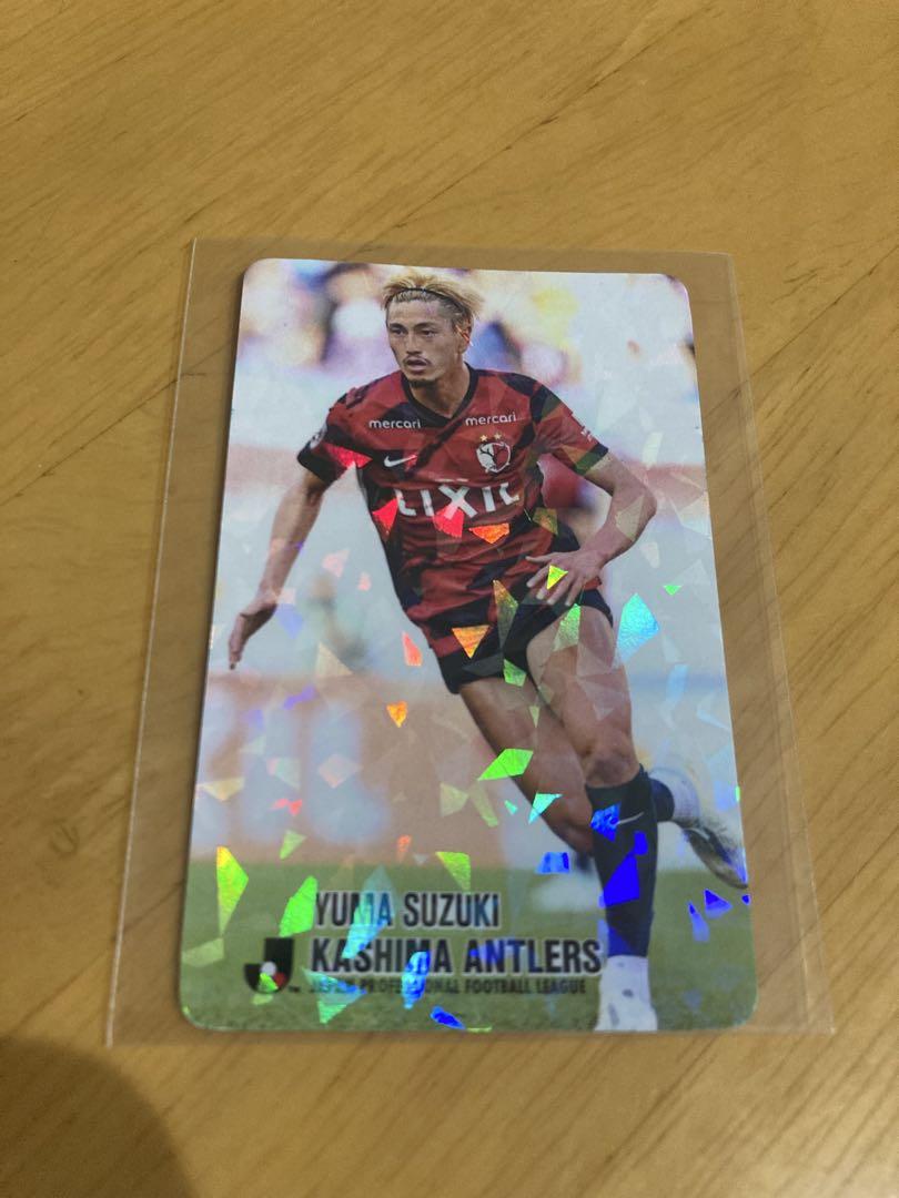 復刻Jリーグチップス Jリーグカード 鹿島アントラーズ 鈴木優磨