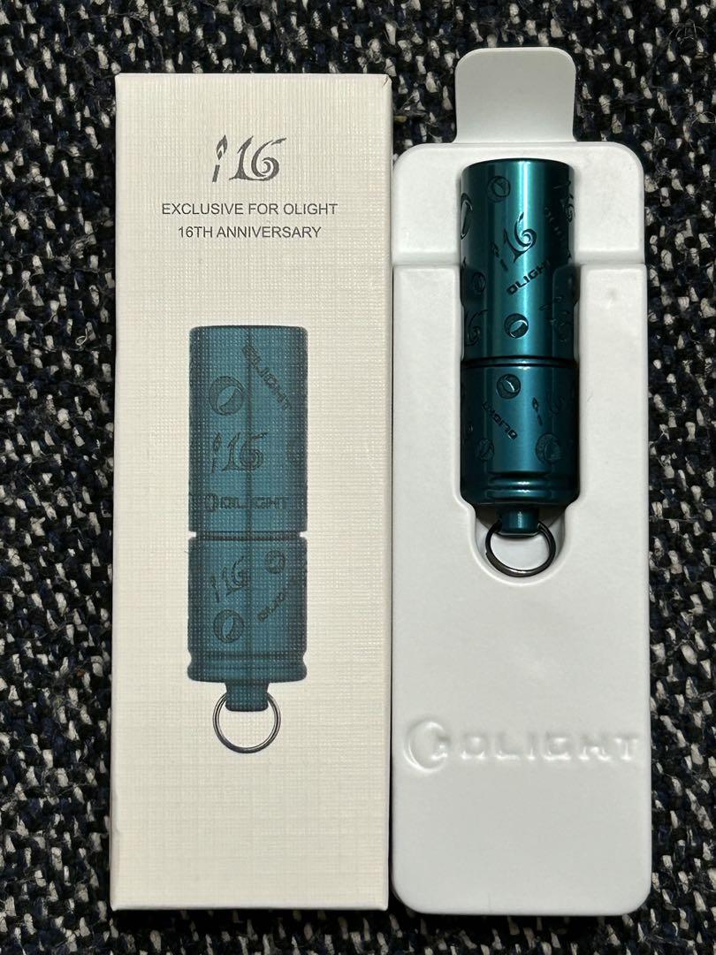 OLIGHT (オーライト) i16 ブラス＆オーライトブルー 2個セット