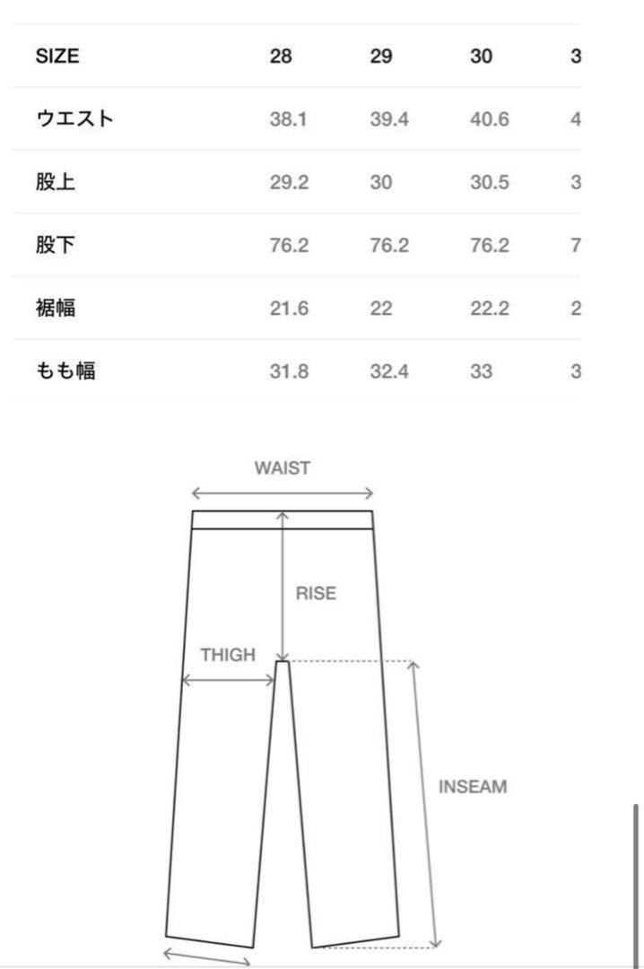 stussy Distressed Canvas BIG OL Jean カモ