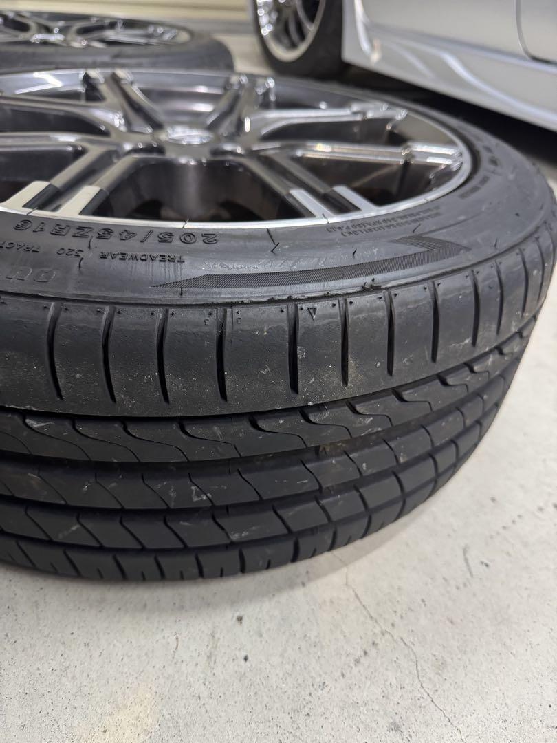 マーチ ニスモ(MARCH NISMO)純正 16インチタイヤホイール4本セット