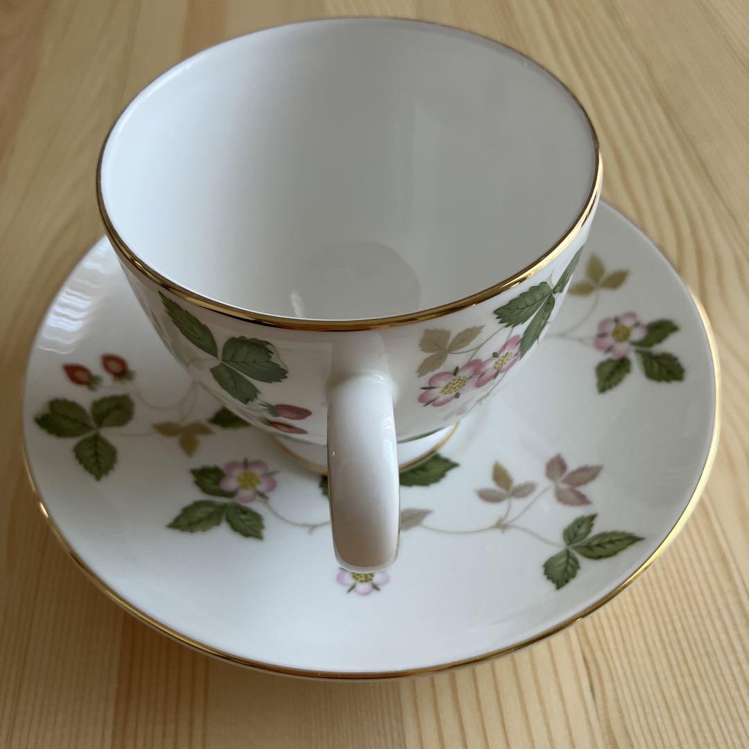 WEDGWOOD ウェッジウッドワイルドストロベリーカップ＆ソーサー