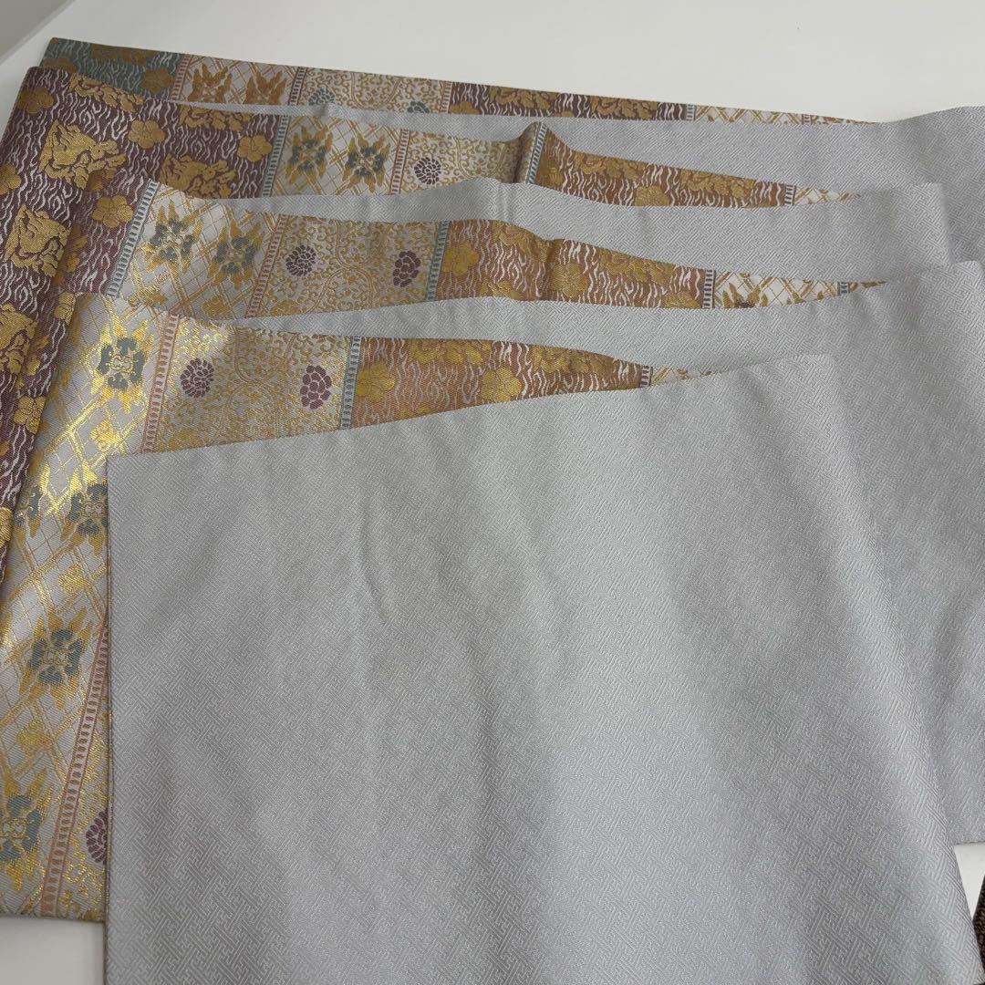 袋帯 横段に花うさぎ 花唐草 金彩 フォーマル帯 正絹 AO-5049 mdprevattcaulkingandwaterproofing.com