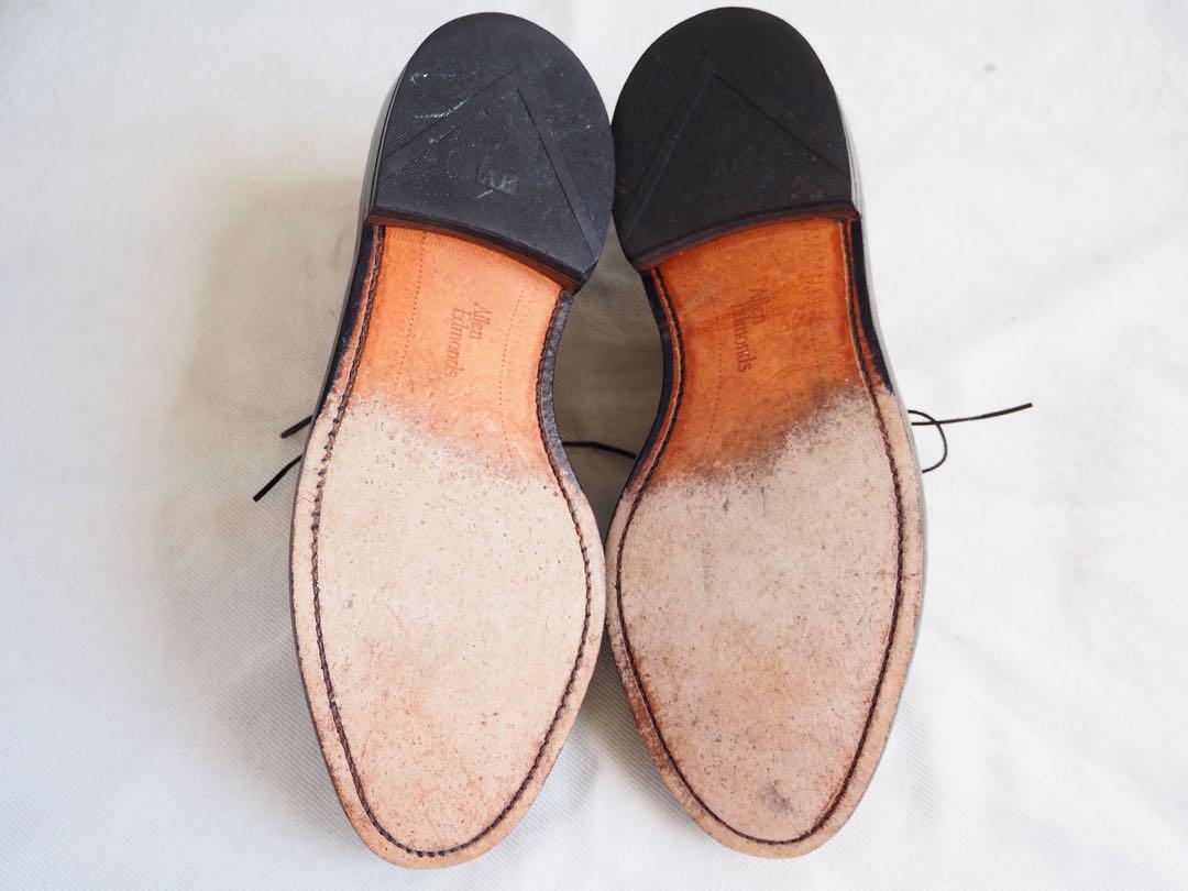 Allen Edmonds 2103 Walton Black U tip 画像7