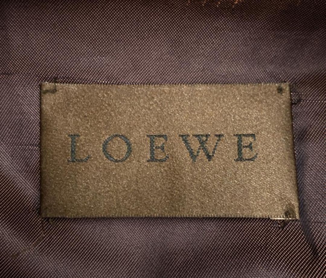 LOEWE ブラック レザージャケット LOEWE ブラック レザージャケット