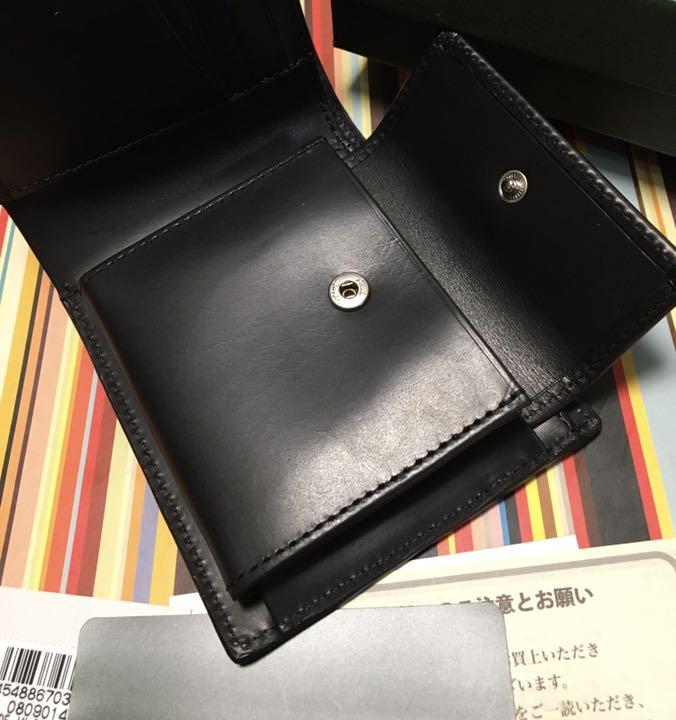 日曜日までの特価 二つ折り財布 オーストレッグ黒 HmFyO-m10964575241 ポールスミス 定番人気
