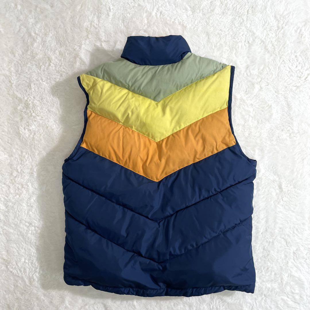 状態良好　00s　adidas originals　中綿ベスト　M　マルチカラー