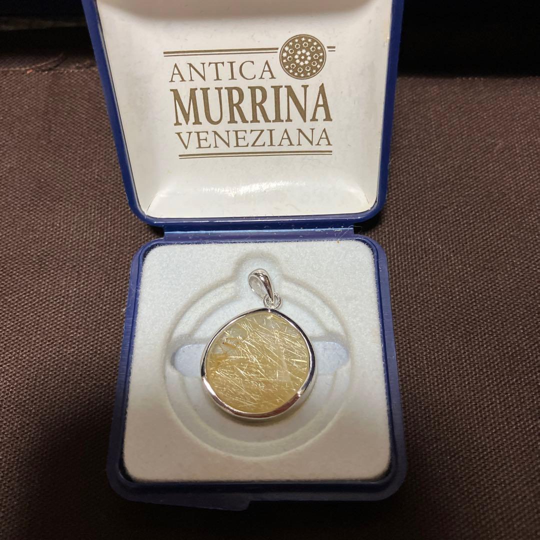 2020最新型 高品質 ルチルクォーツ シルバー925刻印あり ペンダント