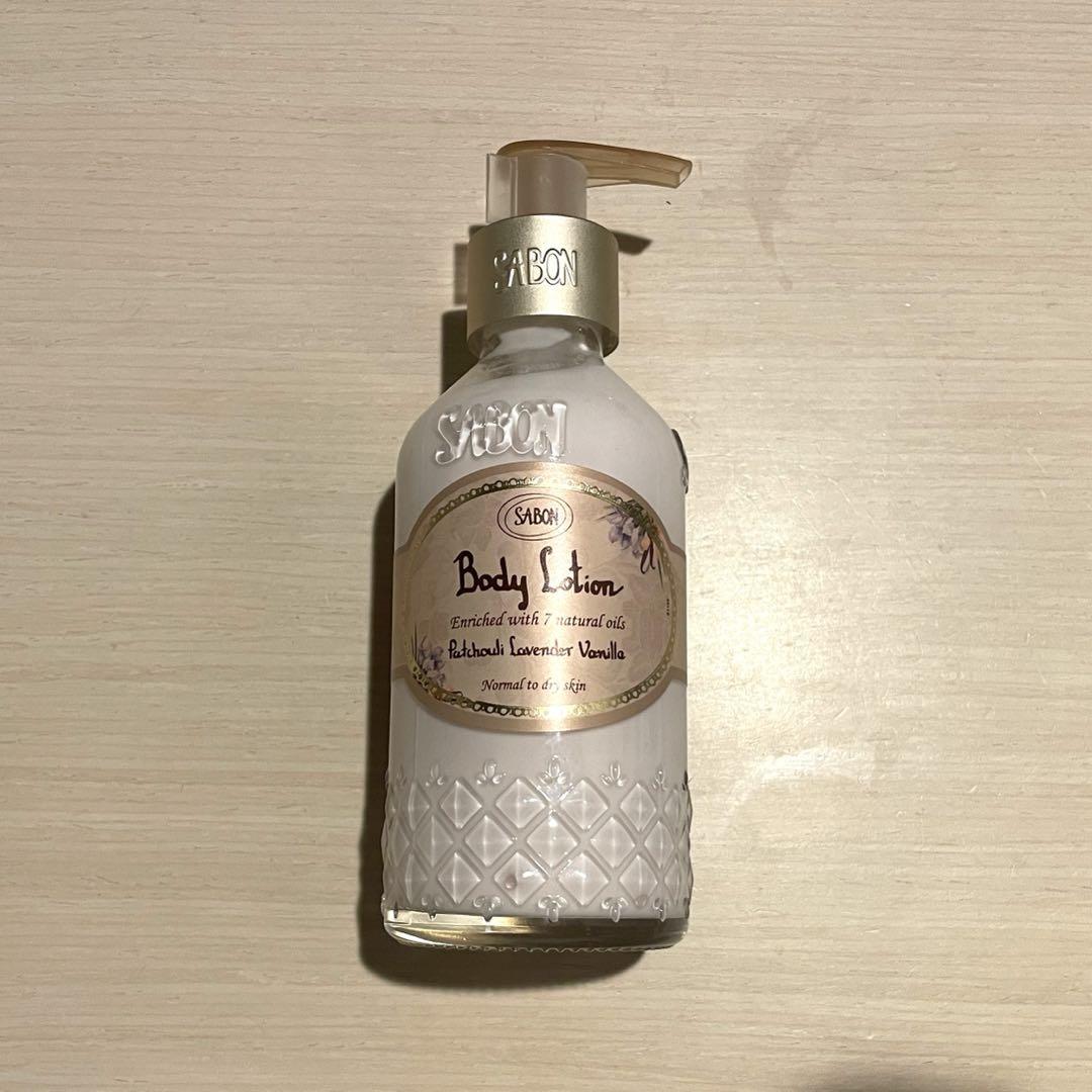 SABON ボディローションA パチュリ・ラベンダー・バニラ 200mL