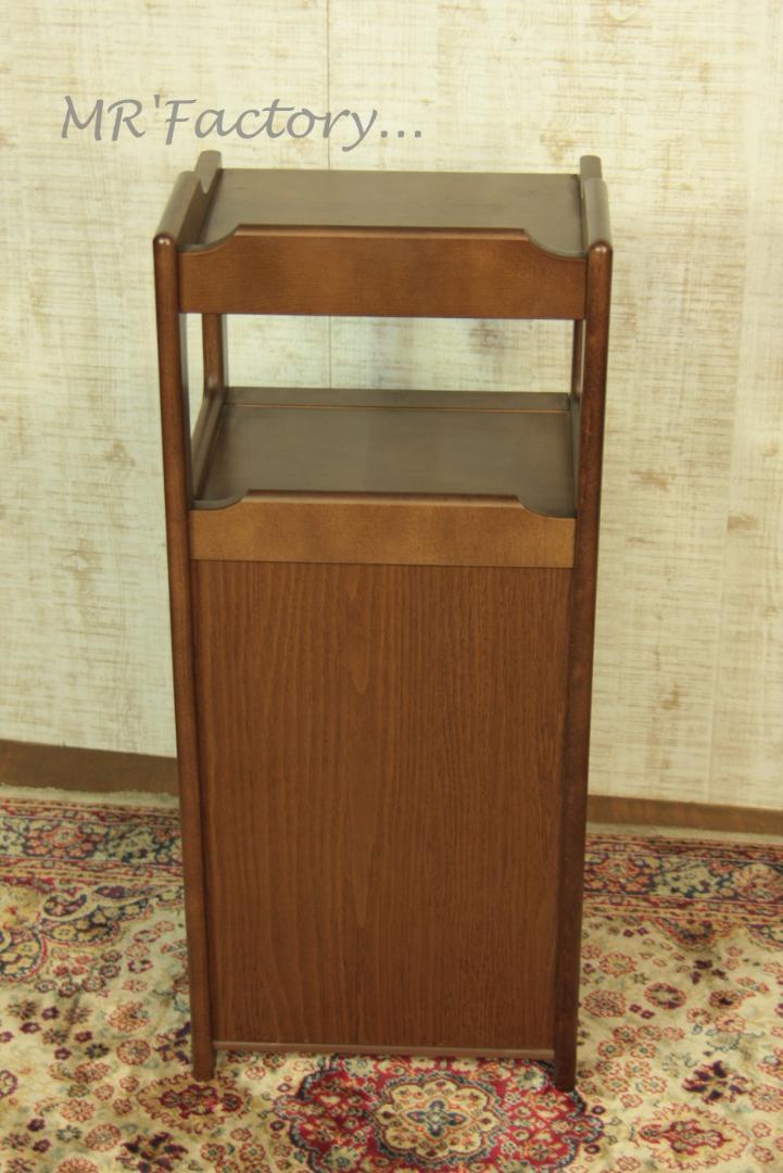 56　カリモク 電話台 木工 家具 モダン