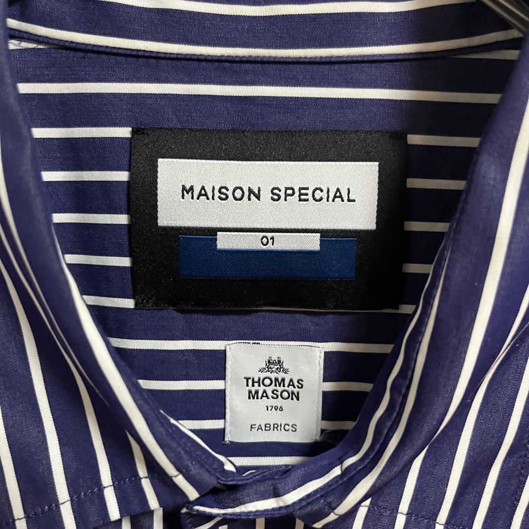 【美品】Maison Special 23AW THOMAS MASON シャツ