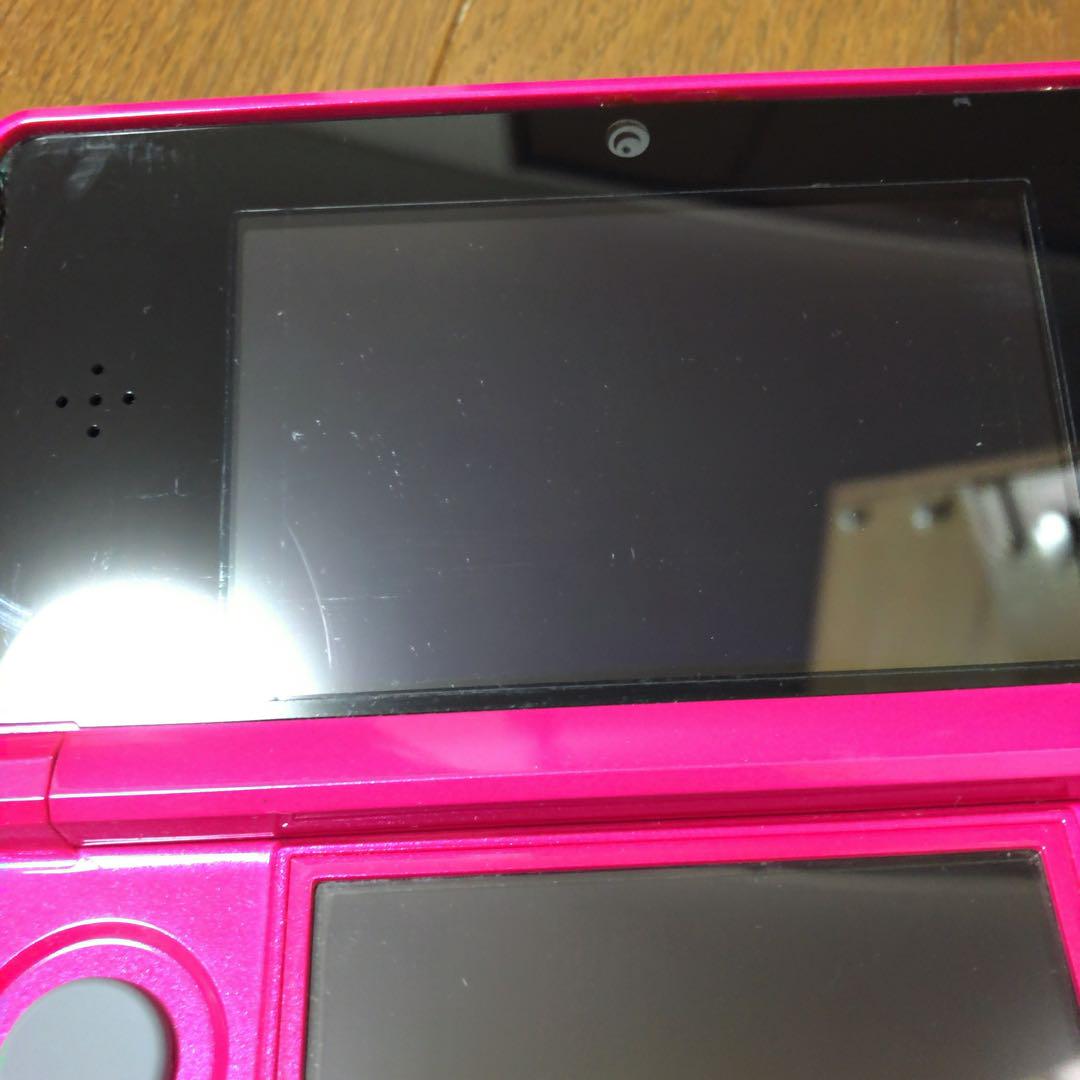 ニンテンドー3DS グロスピンク ピンク 本体 タッチペン SDカード