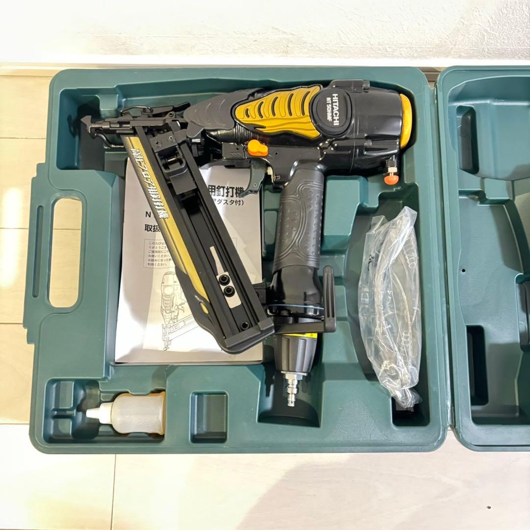 中 ハイコーキ 日立工機 高圧ブラッド釘打ち機 NT50HMFhikoki