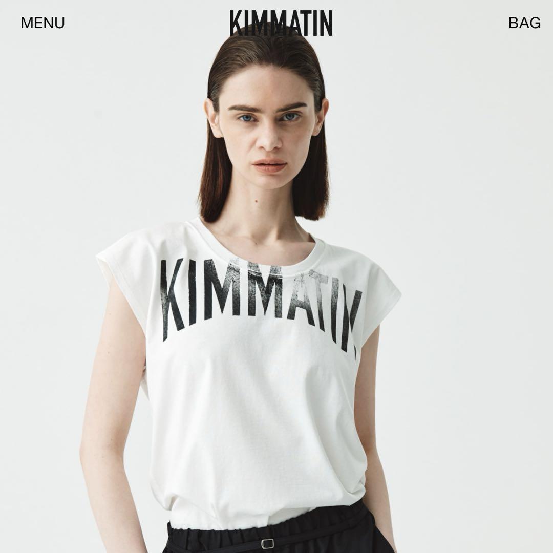 韓国 KIMMATIN キムマーティン マーティンキム ロゴTシャツ