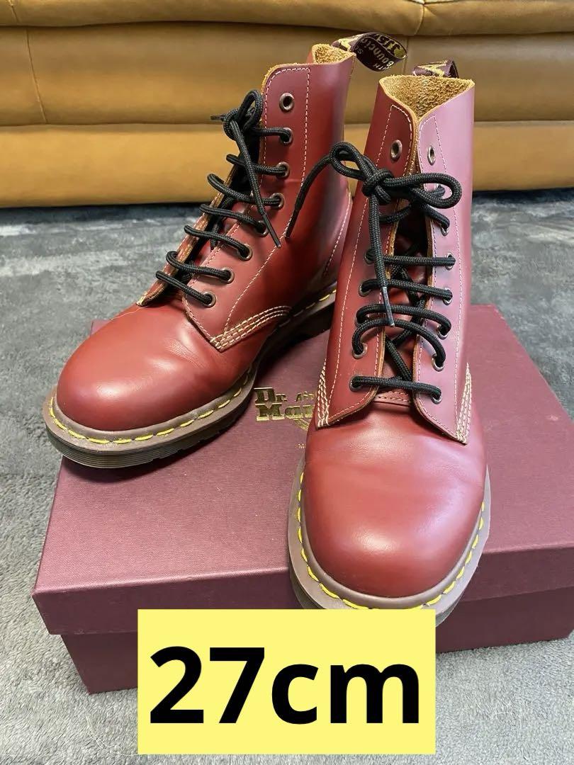 【美品】Dr.Martens 27cm OXBLOOD ENGLAND