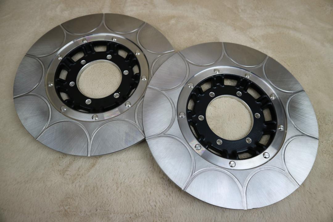 Z系 トレンチカット ディスクローター 2枚 銀６穴 用