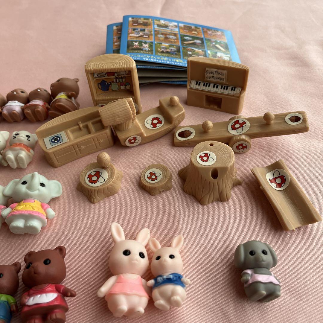1988 昭和 レトロ ちょこちょこかぞく バンダイ 玩具