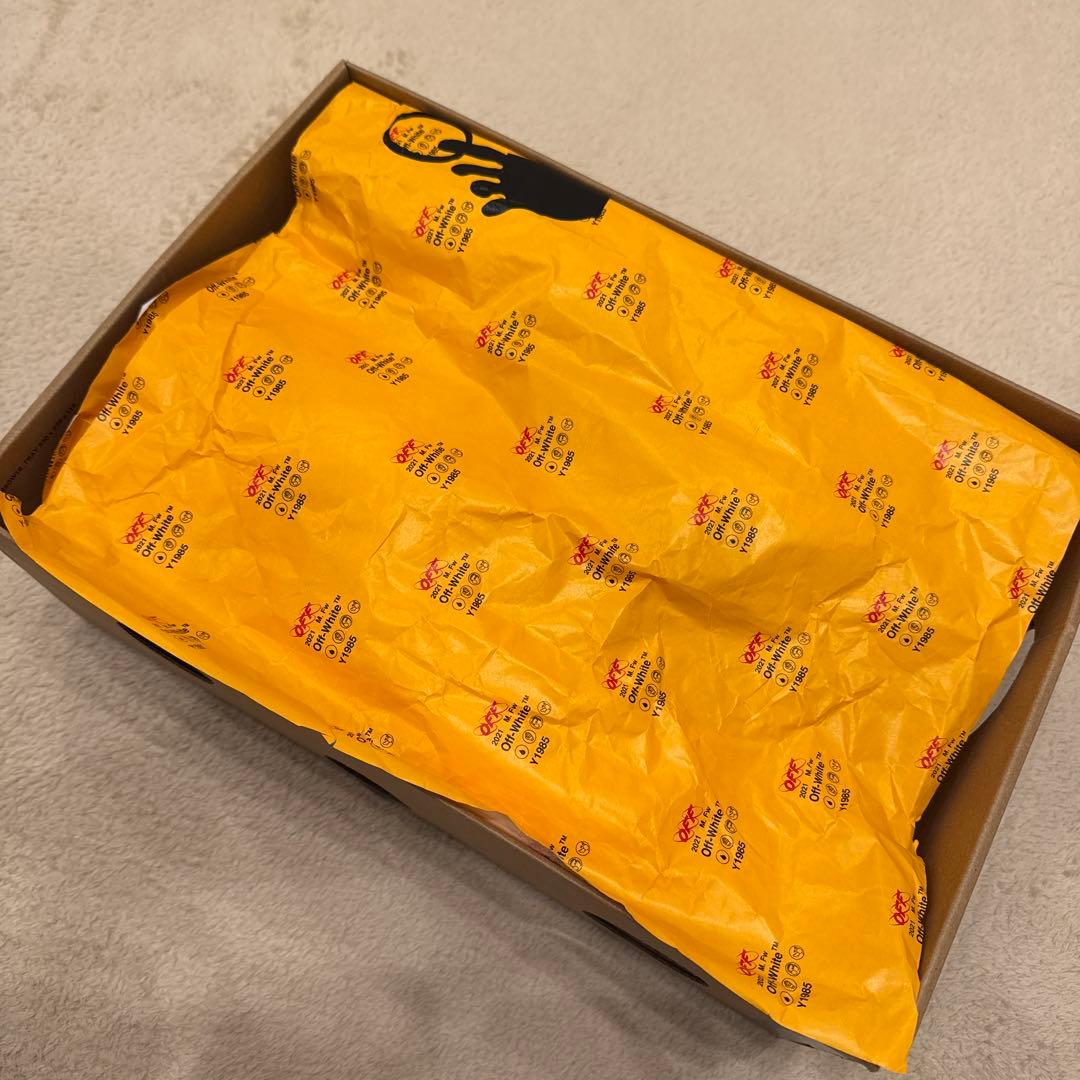 【ナイキNIKE ×オフホワイトOFF WHITE 】DUNK LOW