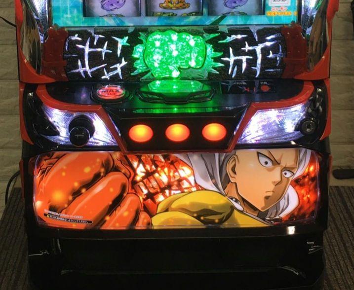 パチスロ実機　スマスロワンパンマン　簡易ユニット付　送料無料